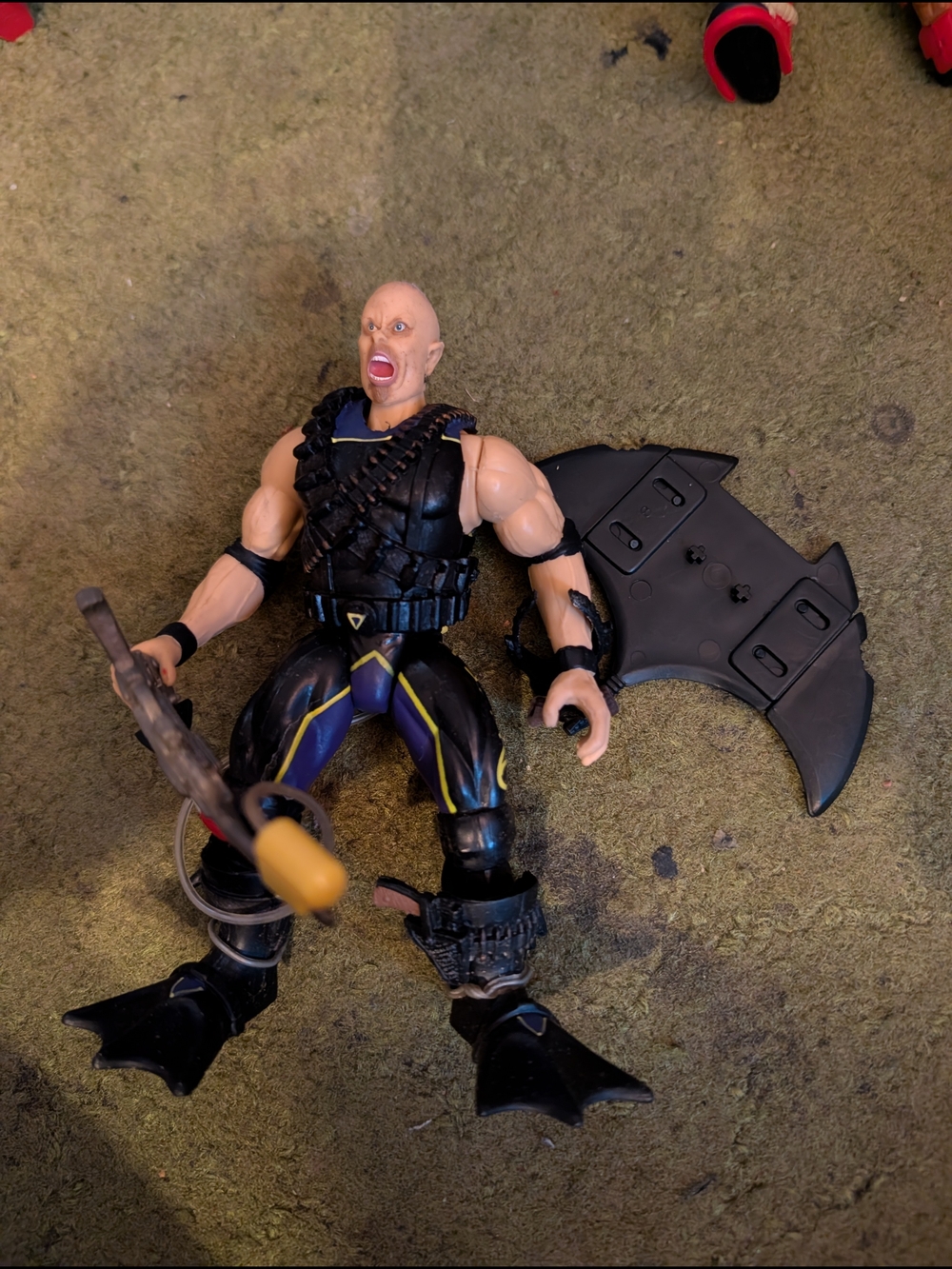 1998 Jakks Pacific WWF "S.T.O.M.P." Series 2 action figure featuring "Stone Cold
